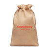 Large jute gift bag