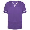 Behrens Contrast Trim Smart Scrub Top