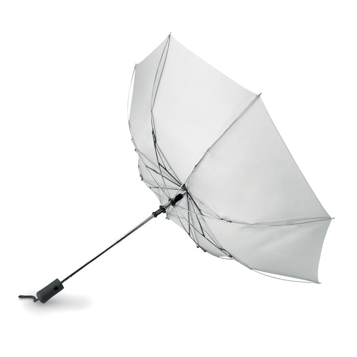 21 inch foldable  umbrella White