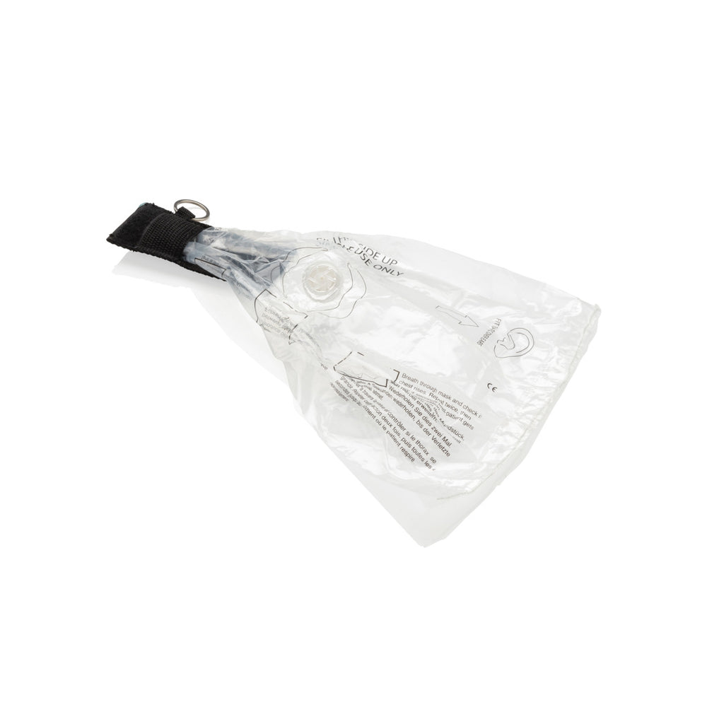 Branded Keychain CPR mask