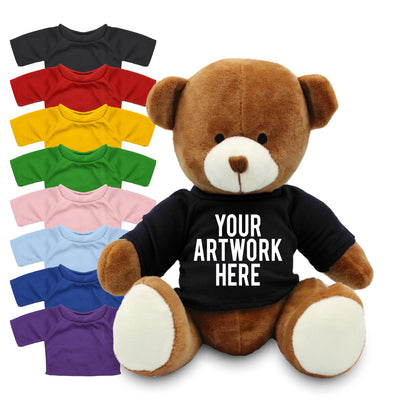 Branded Coloured T-Shirt Bear