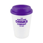 Branded Haddon 350ml double wall Frosted Translucent tumbler