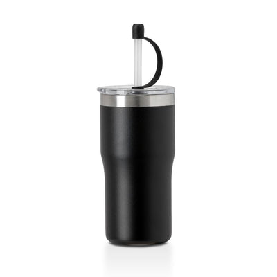 Kivu recycled insulated cup with straw - 500ml