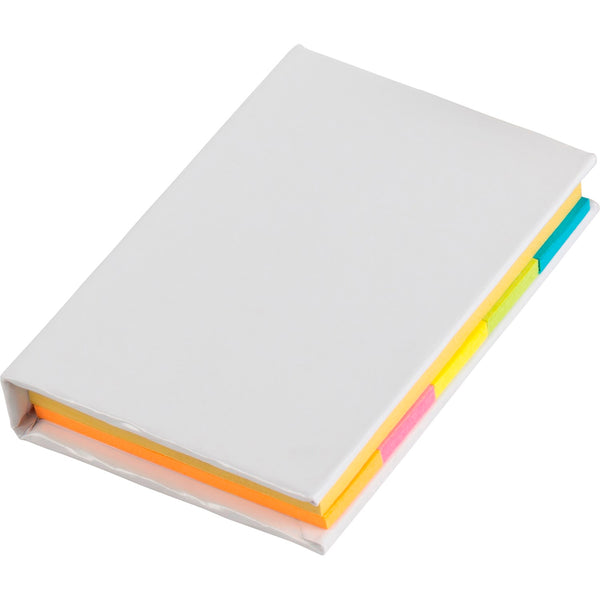 Branded Lakehouse Notebook with sticky notes
