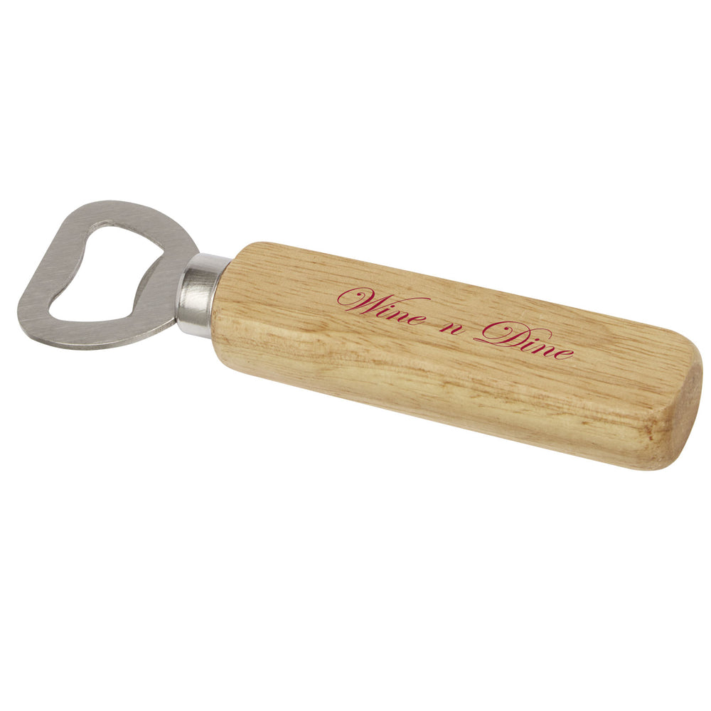 Branded Brama wooden bottle opener