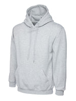 Branded Heavyweight Hooded Sweatshirt