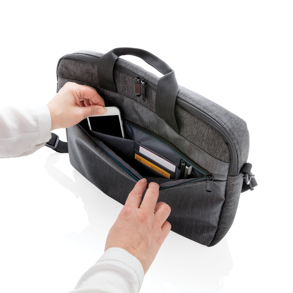 Branded 900D laptop bag PVC free