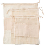 Branded Mincarlo Natural cotton mesh bags