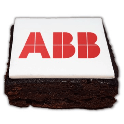 Logo Branded Brownie