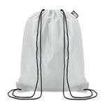 Branded 190T RPET drawstring bag