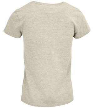 SOL'S Ladies Crusader Organic T-Shirt Heather Beige