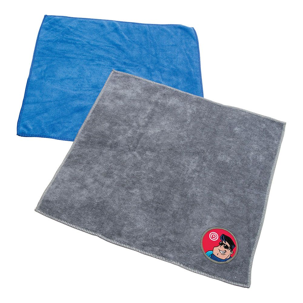 Branded Microfibre Sports Towel (Small: Woven Label)