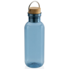 GRS RPET bottle with bamboo lid and handle