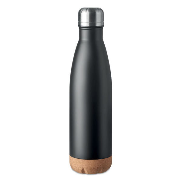 Double wall bottle 500 ml with Cork Base