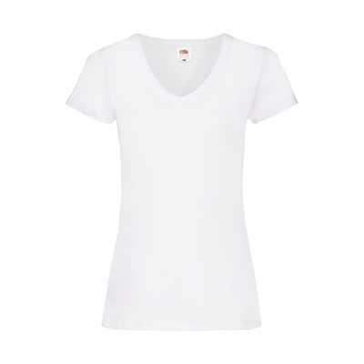 Fruit of the Loom Lady Fit Value V Neck T-Shirt