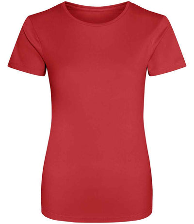 AWDis Ladies Cool T-Shirt Fire Red