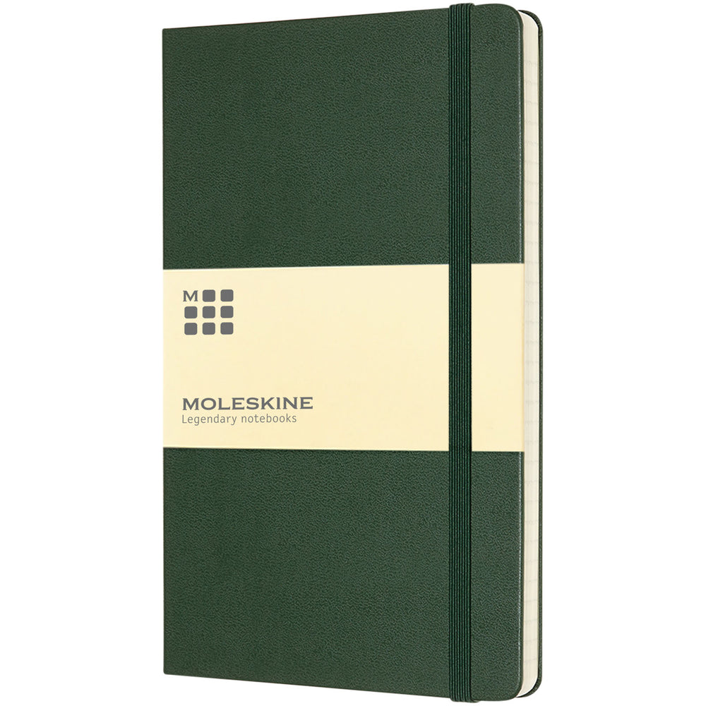 Branded Moleskine Classic Large Ruled Hard Cover Notebook