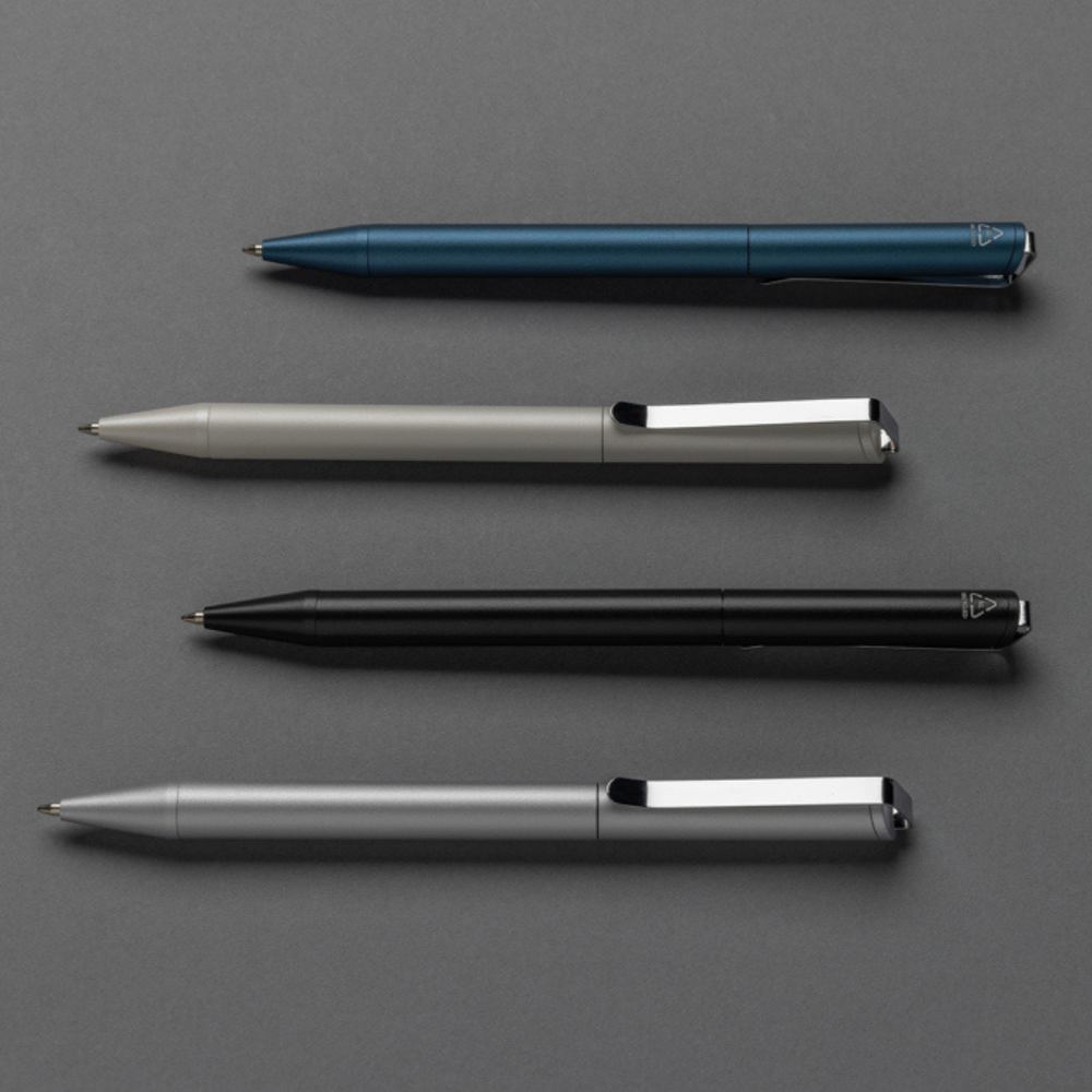 Branded Xavi RCS certified recycled aluminium pen