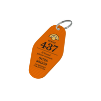 Retro Hotel Keyring