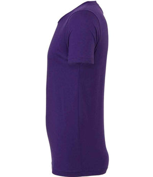 Canvas Unisex Crew Neck T-Shirt Team Purple