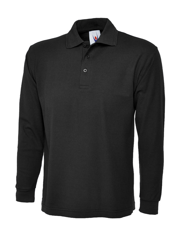 Branded Longsleeve Classic Poloshirt