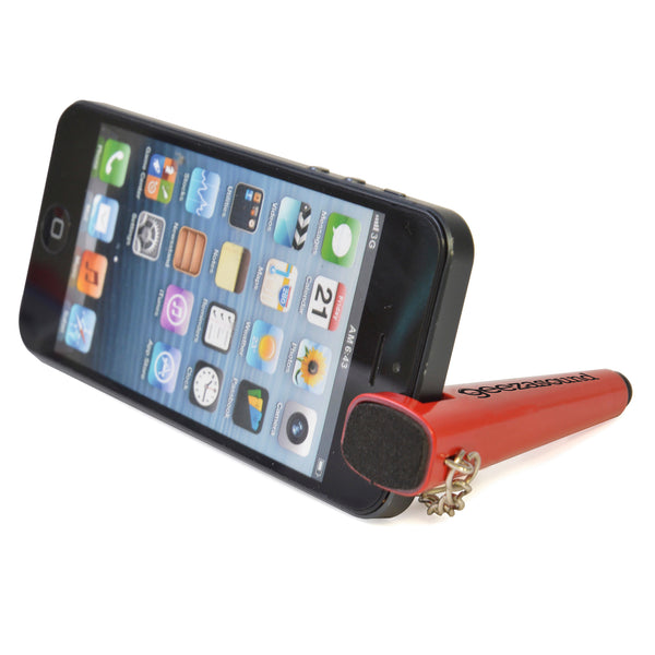 Phi phone stylus, phone stand keychain