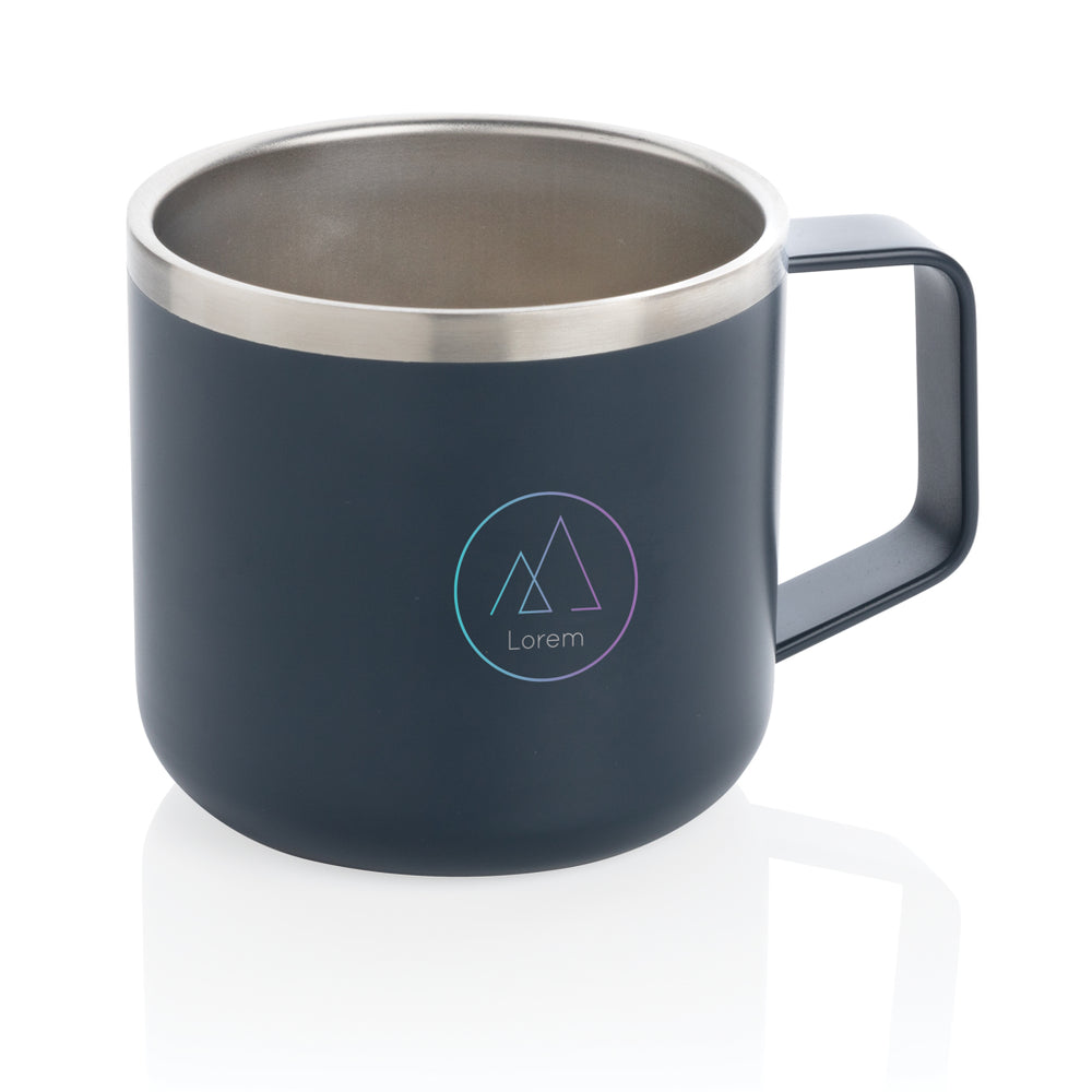 Branded Stainless steel camp mug