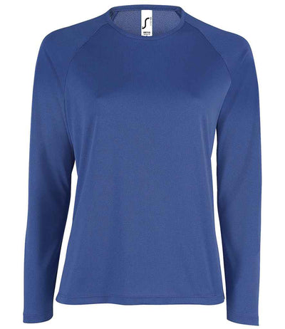 SOL'S Ladies Sporty Long Sleeve Performance T-Shirt