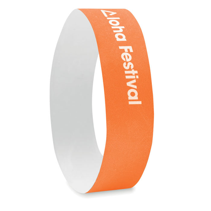 Branded One sheet of 10 wristbands