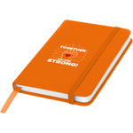 Branded Spectrum A6 hard cover notebook