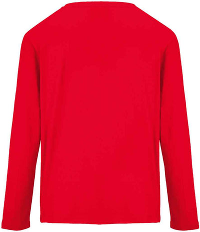 SOL'S Ladies Monarch Long Sleeve T-Shirt Red