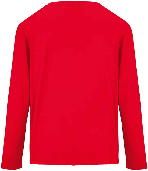 SOL'S Ladies Monarch Long Sleeve T-Shirt Red