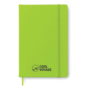 A5 notebook 96 plain sheets Lime