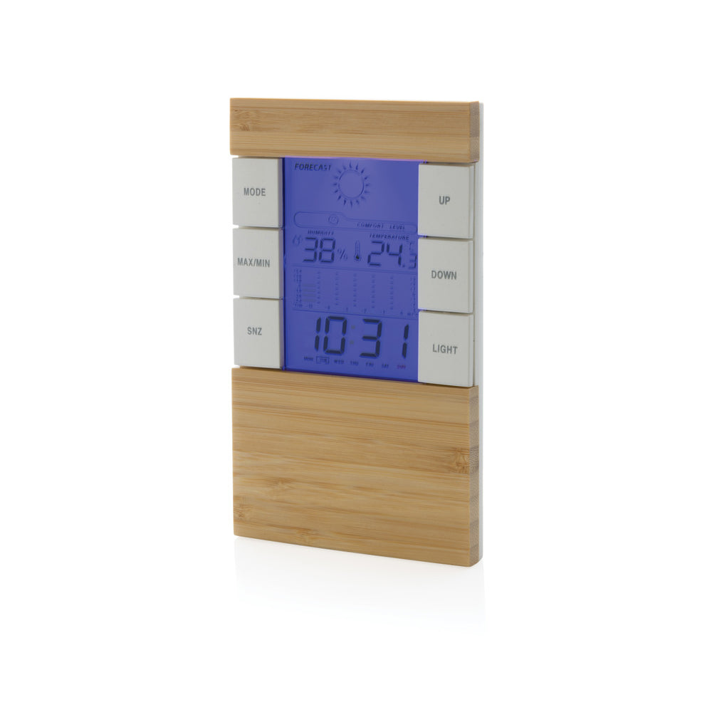 Branded Utah RCS rplastic and bamboo weather station