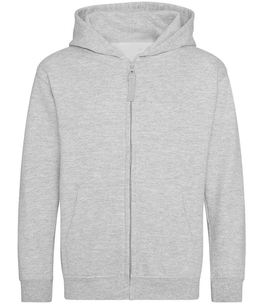 AWDis Kids Zoodie Heather Grey
