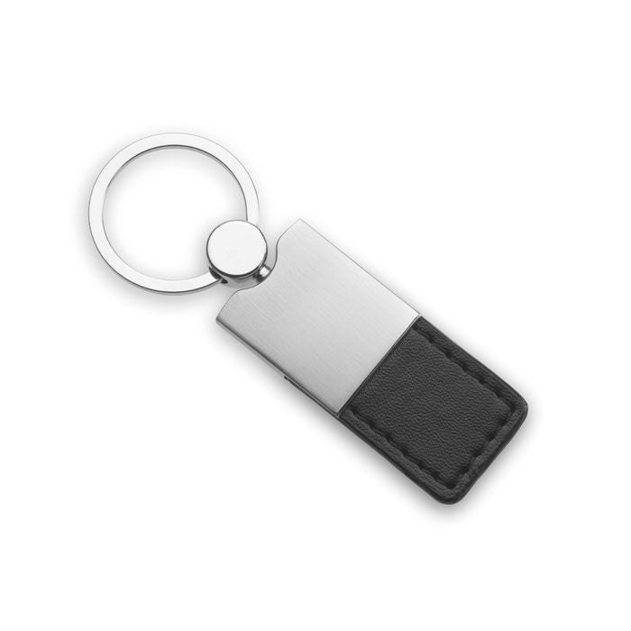 Branded Metal and PU Leather key ring