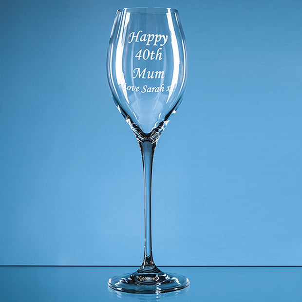 Branded 280ml Infinity Prosecco Glass*