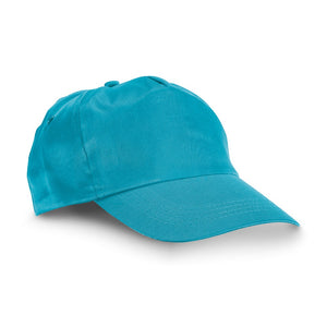 CAMPBEL. Polyester cap Light blue