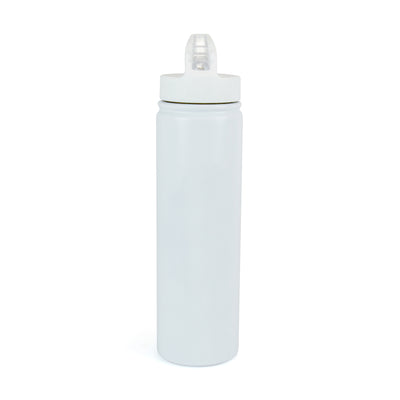 Alice Double Wall Stainless Steel Bottle, with mouthpiece and straw