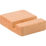 Branded Lausanne Beech wood phone holder
