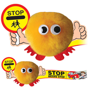 Trade Themed Logobug Handholders Stop Sign Handholder