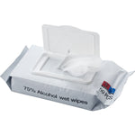 Branded Gallimore Wet tissues (75% alcohol)