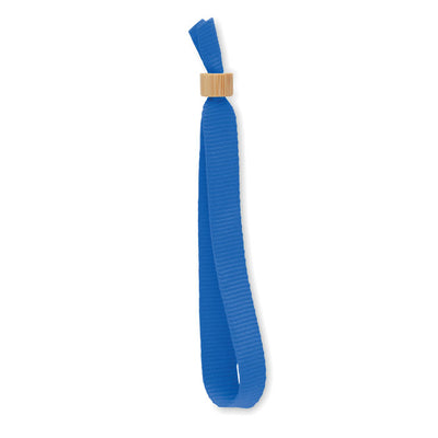 Branded RPET polyester wristband