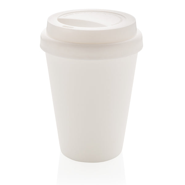 Branded Reusable double wall coffee cup 300ml