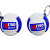 Branded Football Keyring