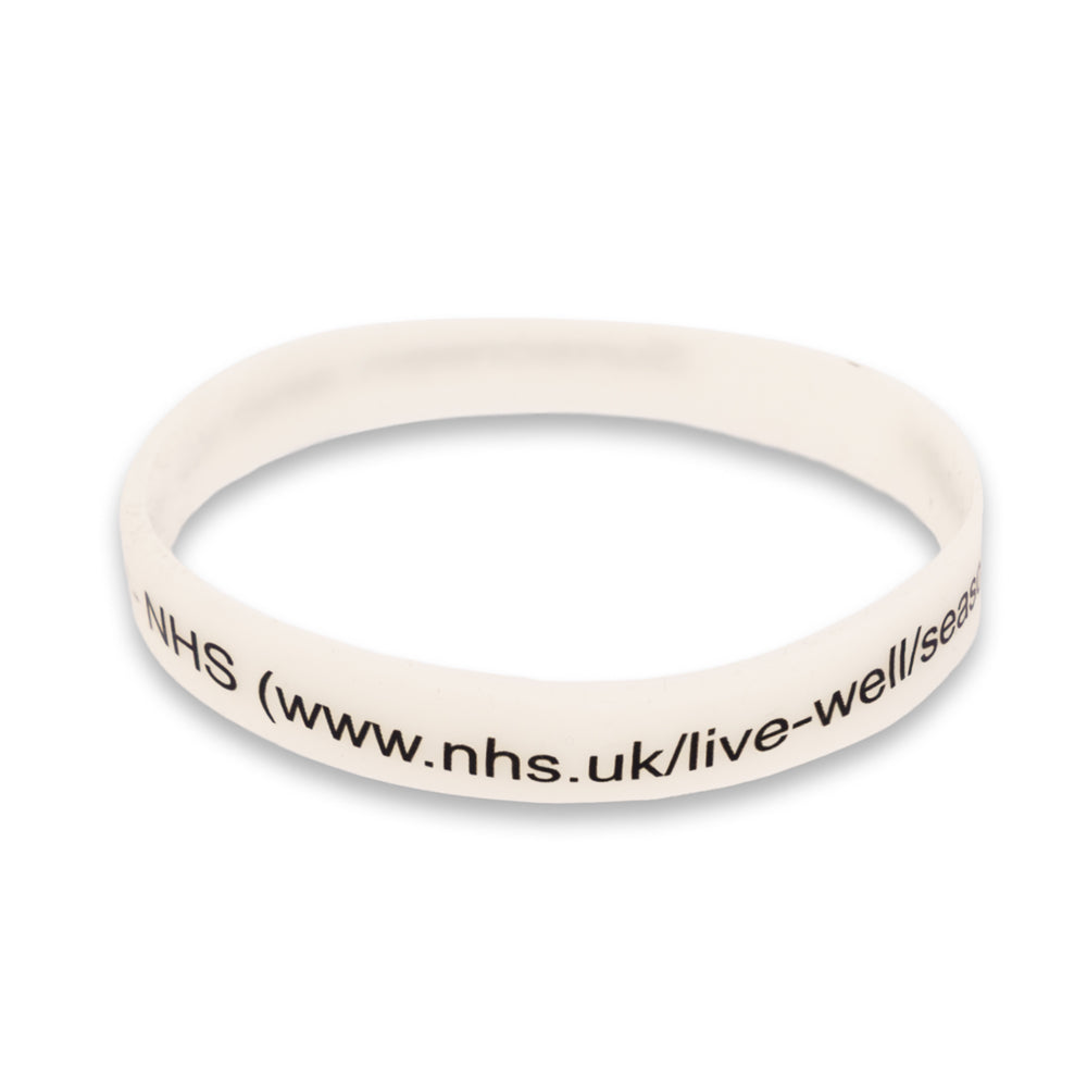 Printed Silicone Wristband - Adult