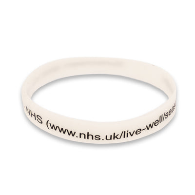 Printed Silicone Wristband - Adult