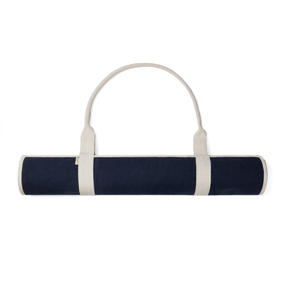 Branded VINGA Volonne AWARE™ recycled canvas beach mat
