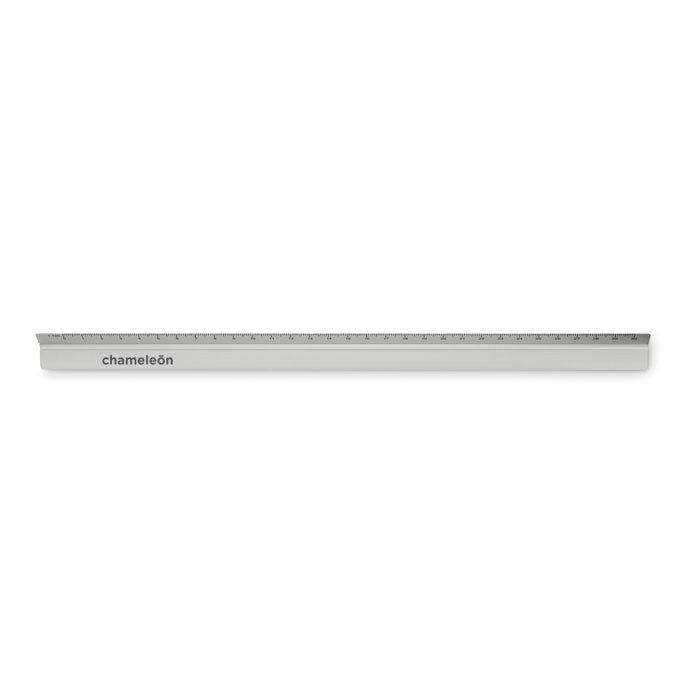 Branded 30cm Ruler in aluminium