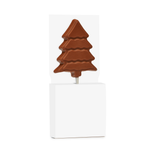 Branded Milk Chocolate Christmas Tree Lolly